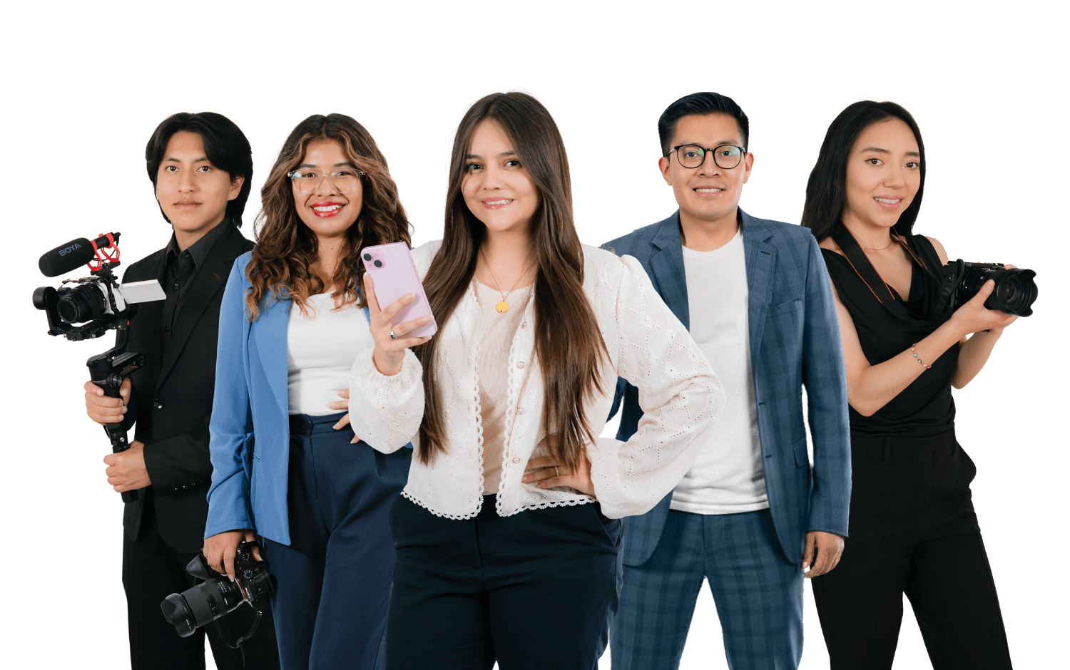 Equipo de Crealtiva Digital: estrategia, producción, diseño, pauta y contenido